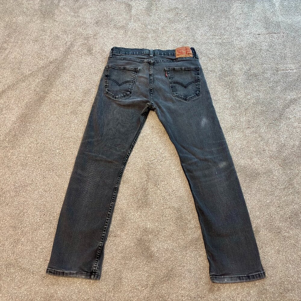 Men's Levi 513 Jeans Sized 32x30 Black